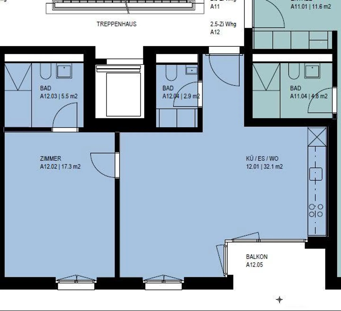 Appartement 2,5 pièces à Uster près du Greifensee - Photo 5 sur 5