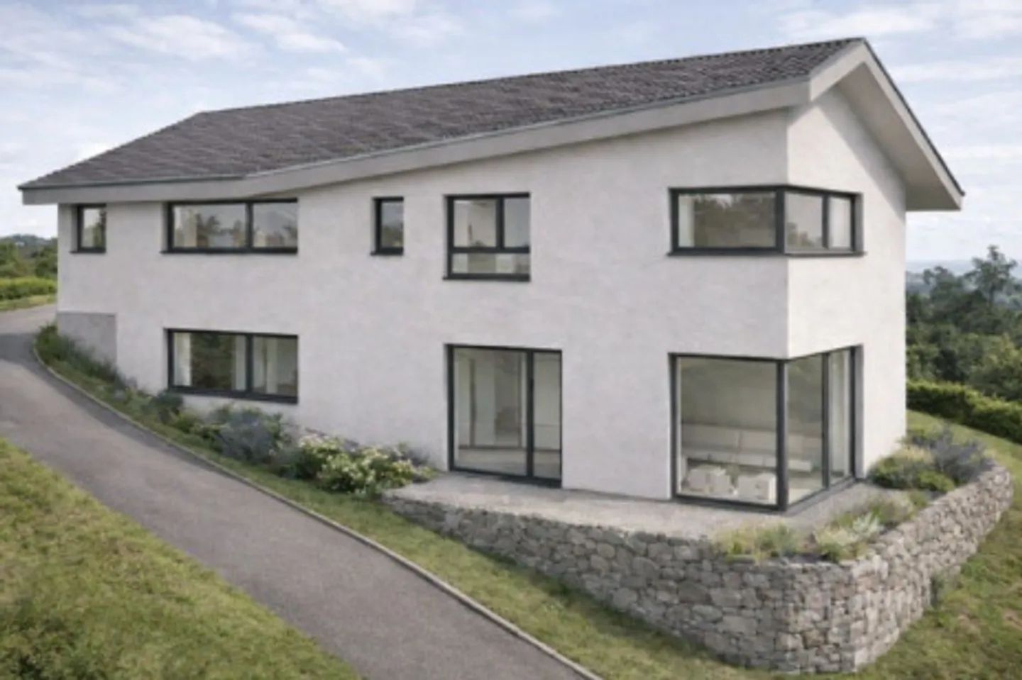 Bauprojekt 6.5 Zimmer Einfamilienhaus - Foto 1 von 9