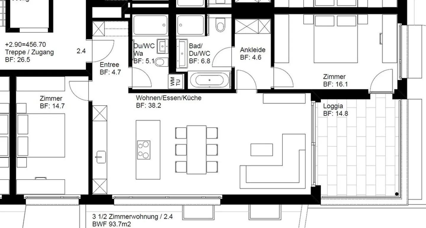 Moderne Wohnung in Ruhiger Lage - Foto 2 von 9