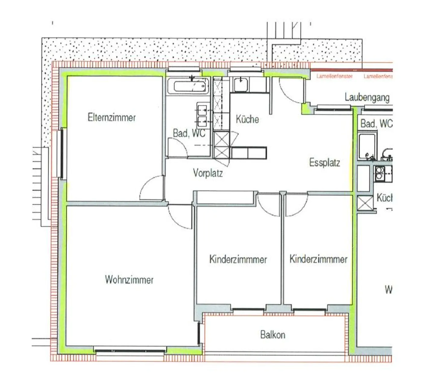 Incantevole appartamento di 4,5 stanze con nuova estensione del balcone - Foto 11 di 11