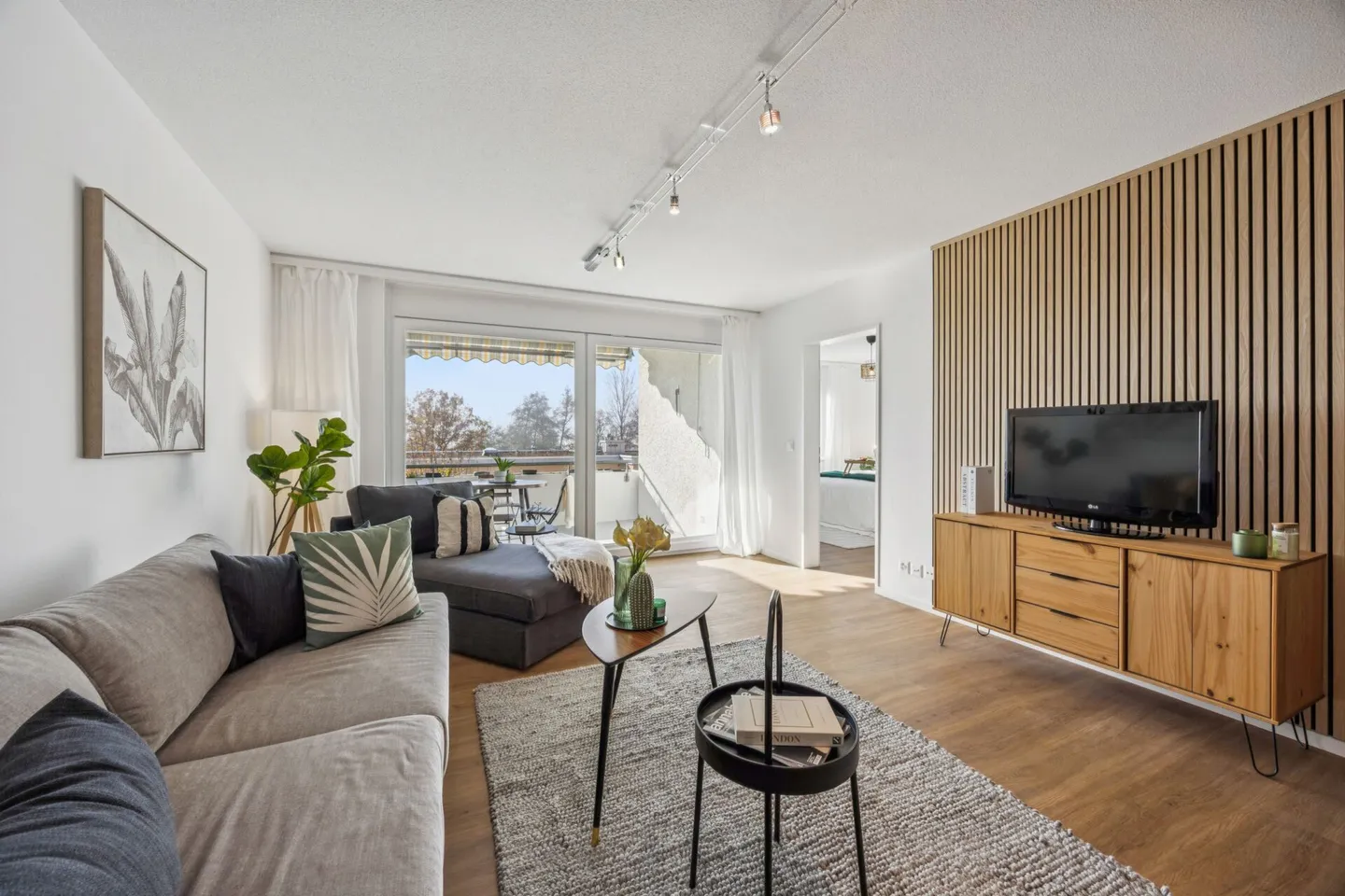 Rénové - Appartement moderne de 4,5 pièces avec balcon et vue à Widen AG - Photo 6 sur 7