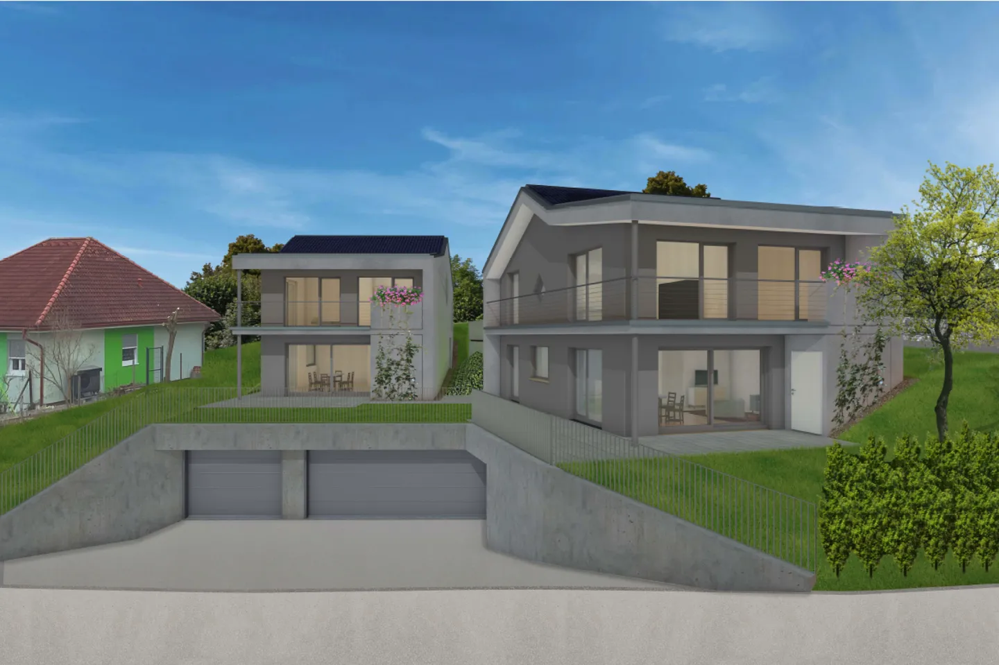 Terreno per 2 case unifamiliari - Foto 2 di 7