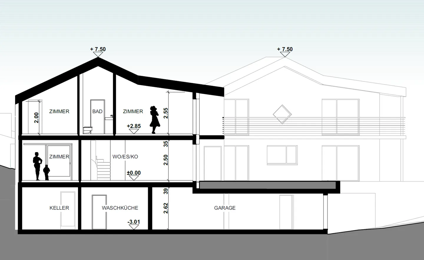 Terreno per 2 case unifamiliari - Foto 4 di 7