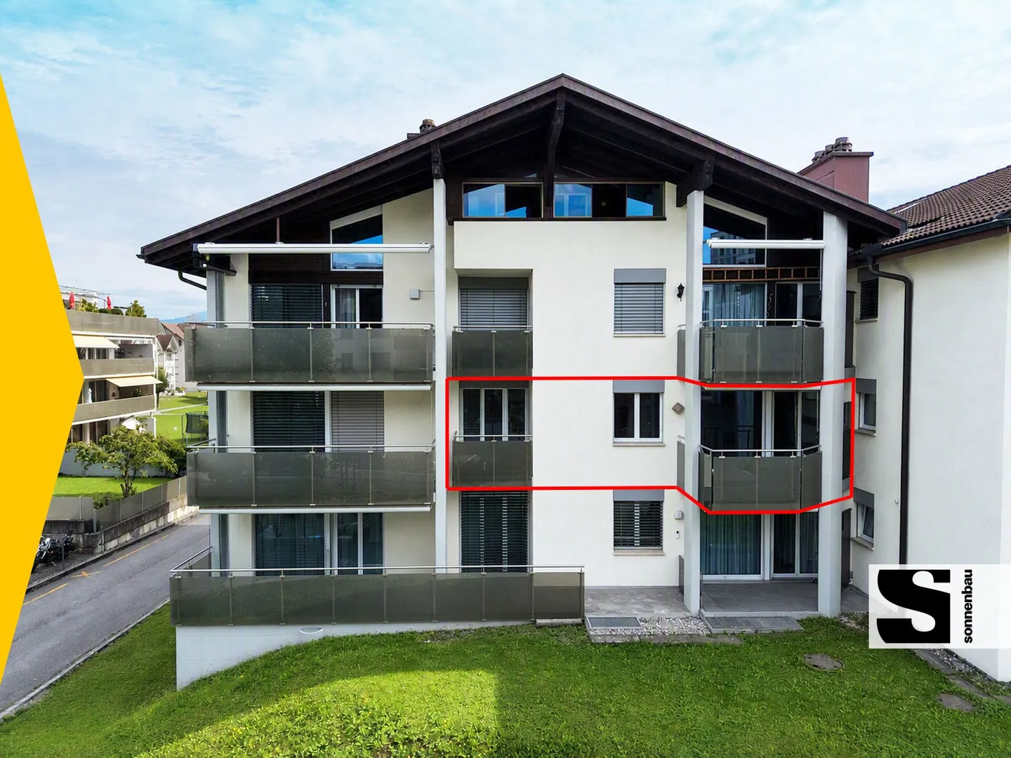 Modernisierte Wohnung in Widnau - Foto 1 von 11