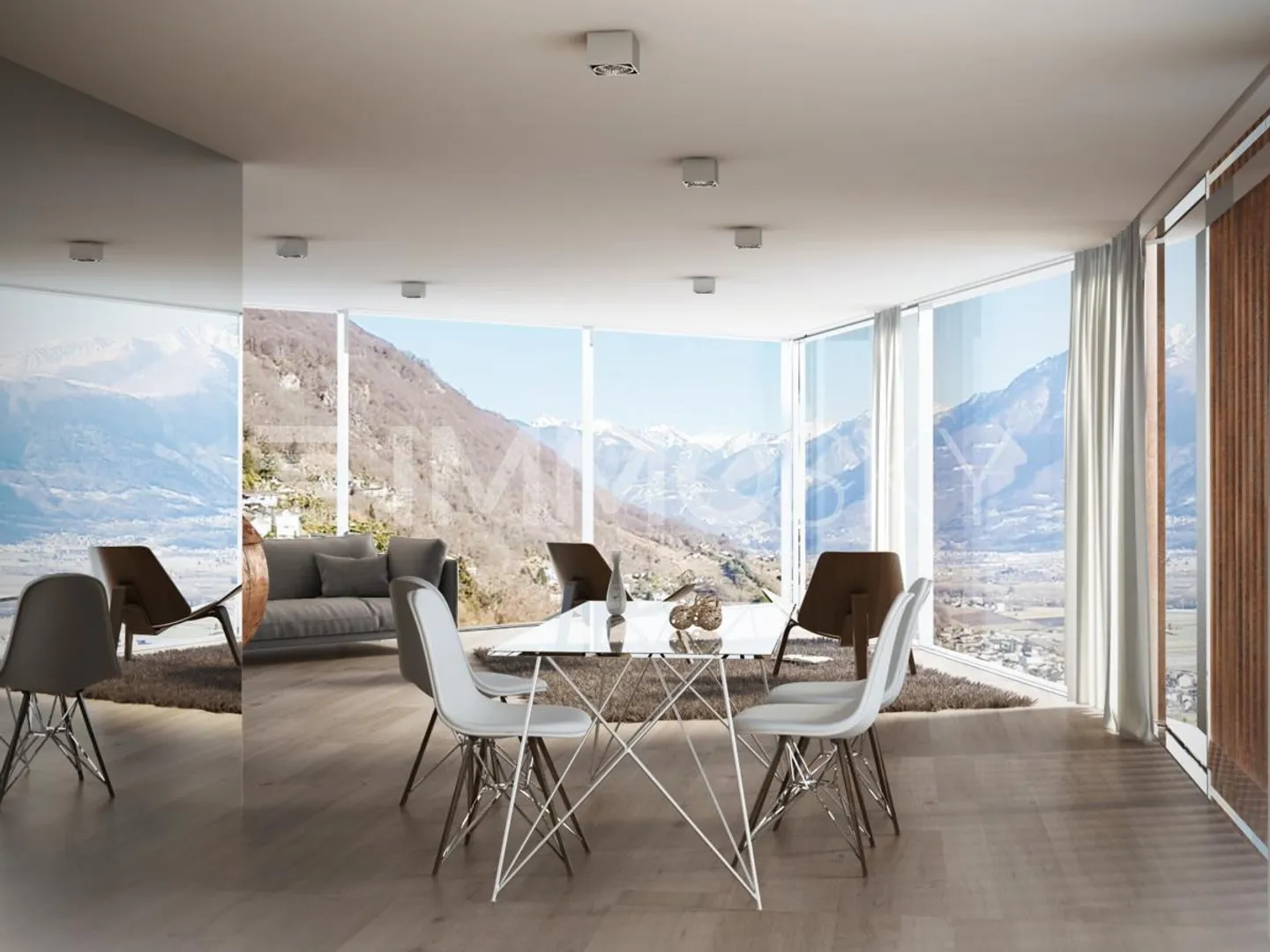 Terreno edificabile R2 con splendida vista e progetto approvato - Foto 3 di 3