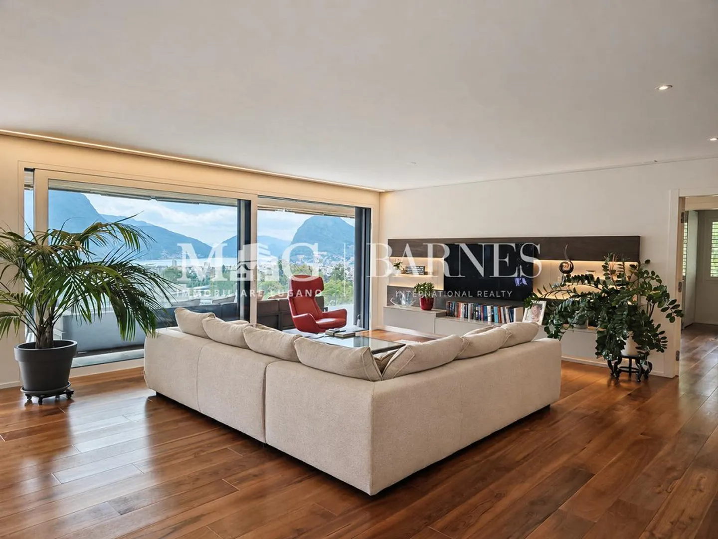 Lugano, Canobbio: Modern 4.5 Room Penthouse with Lake View and Large Terrace - Photo 4 of 18