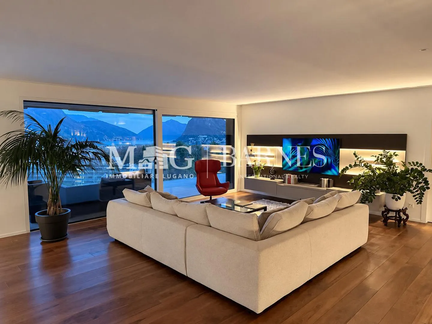 Lugano, Canobbio: Modern 4.5 Room Penthouse with Lake View and Large Terrace - Photo 6 of 18
