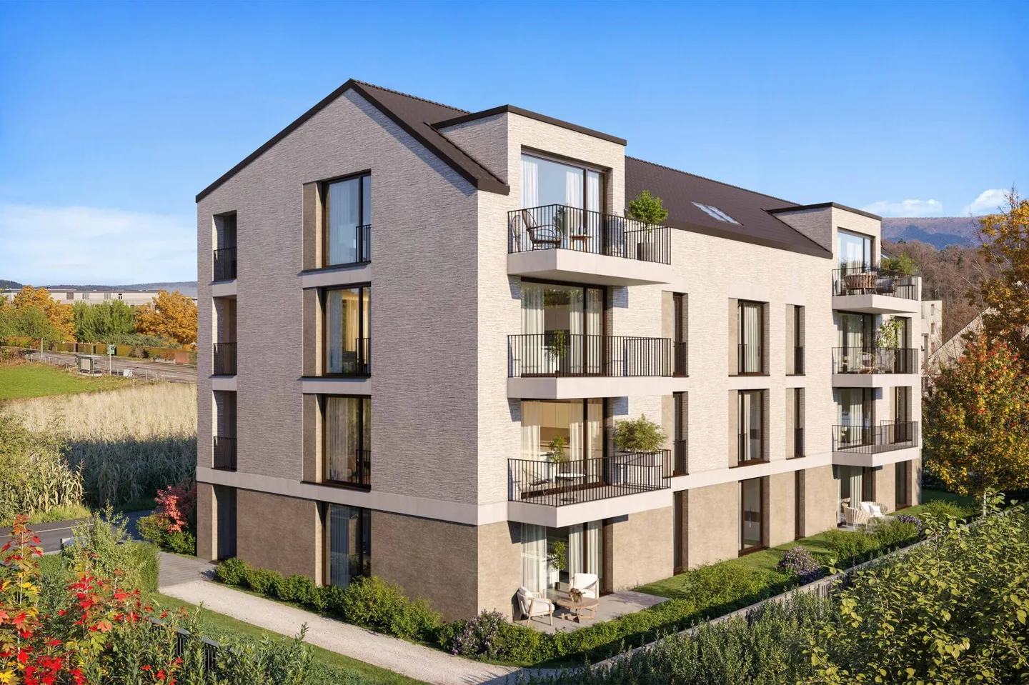 Appartements de jardin avec espace extérieur privé à Killwangen - Photo 2 sur 13
