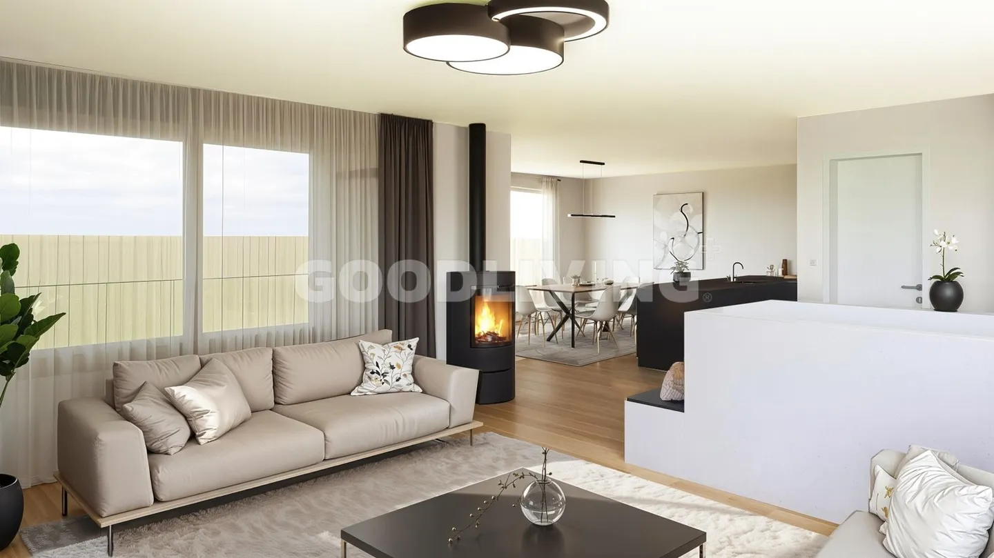 Modernes Doppelhaus in sonniger Lage - Foto 1 von 2