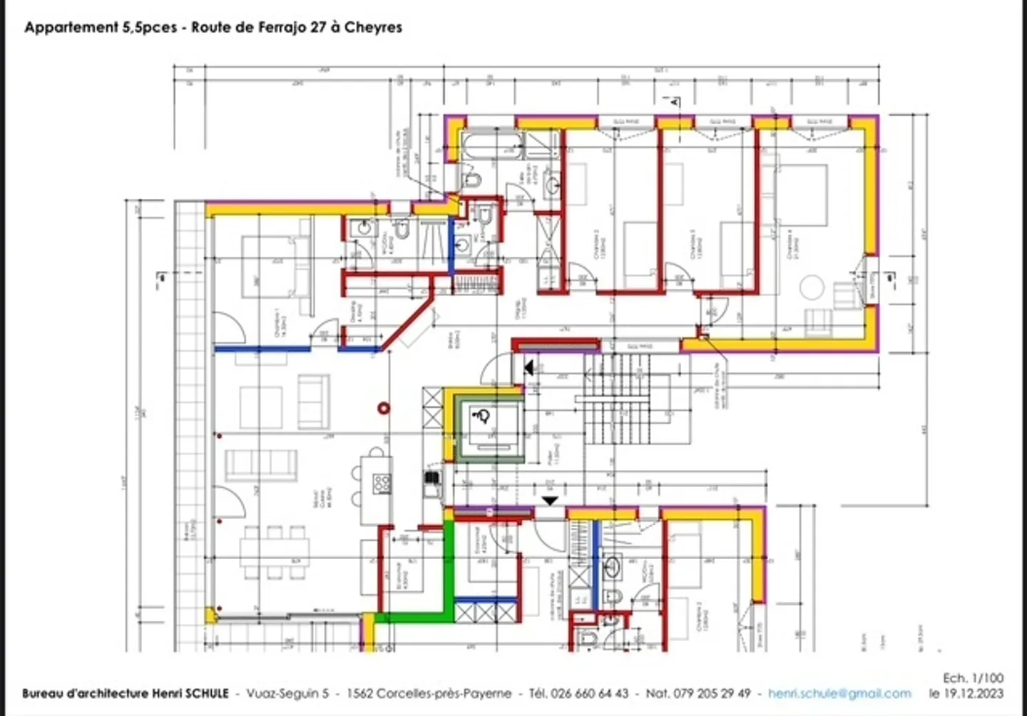 Superbe penthouse avec vue panoramique sur le lac de Neuchâtel - Photo 13 sur 13