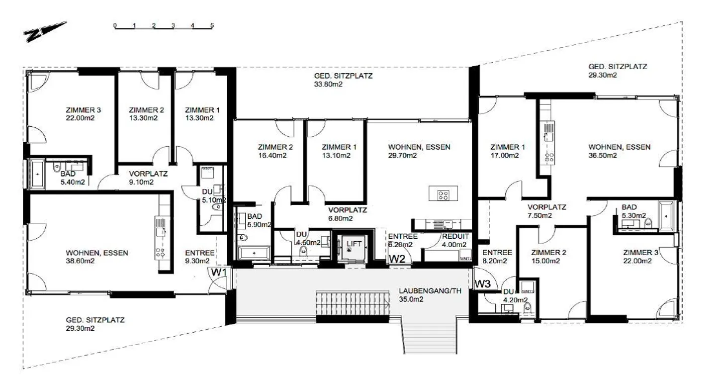 Bright & Modern - 3.5 Room Garden Apartment 87m2 - Photo 10 of 11