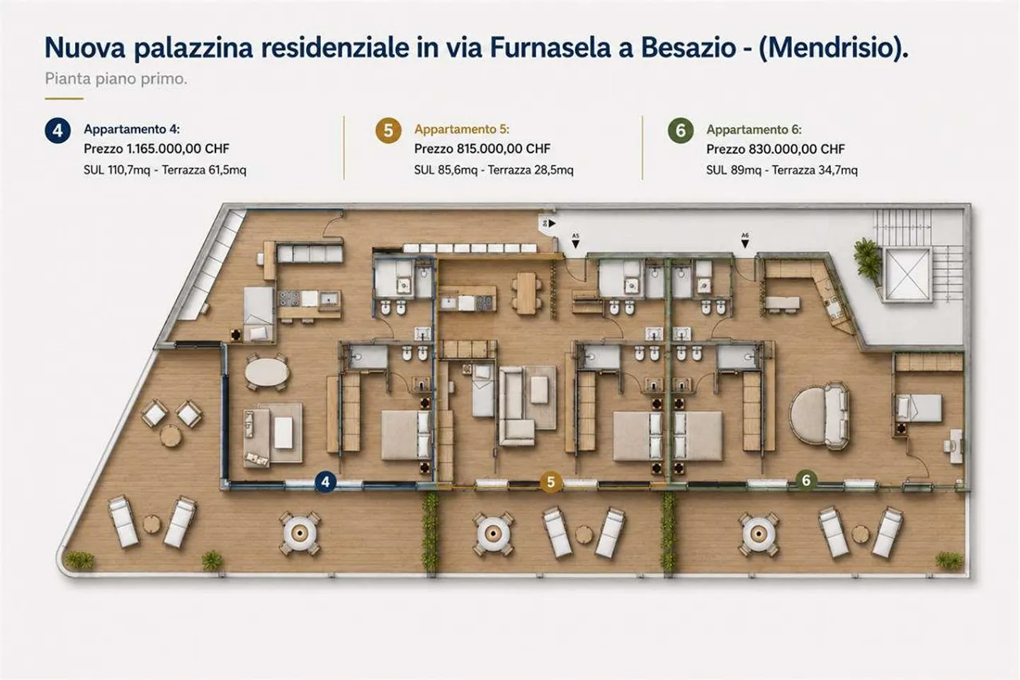 BESAZIO - EXCLUSIVE RESIDENCE OF ONLY 6 HOUSING UNITS - Photo 5 of 7