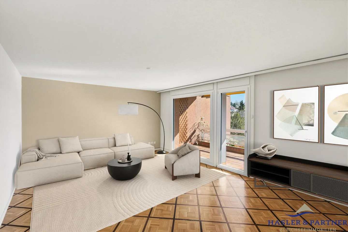 Appartement 3½ pièces - Vivre comme dans une maison individuelle avec jardin paradisiaque - Photo 2 sur 3