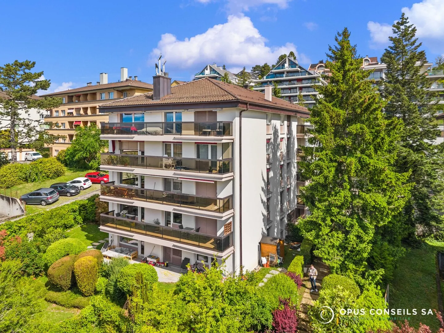 Pretty 4.5 rooms in the heart of Pully - Photo 4 of 12