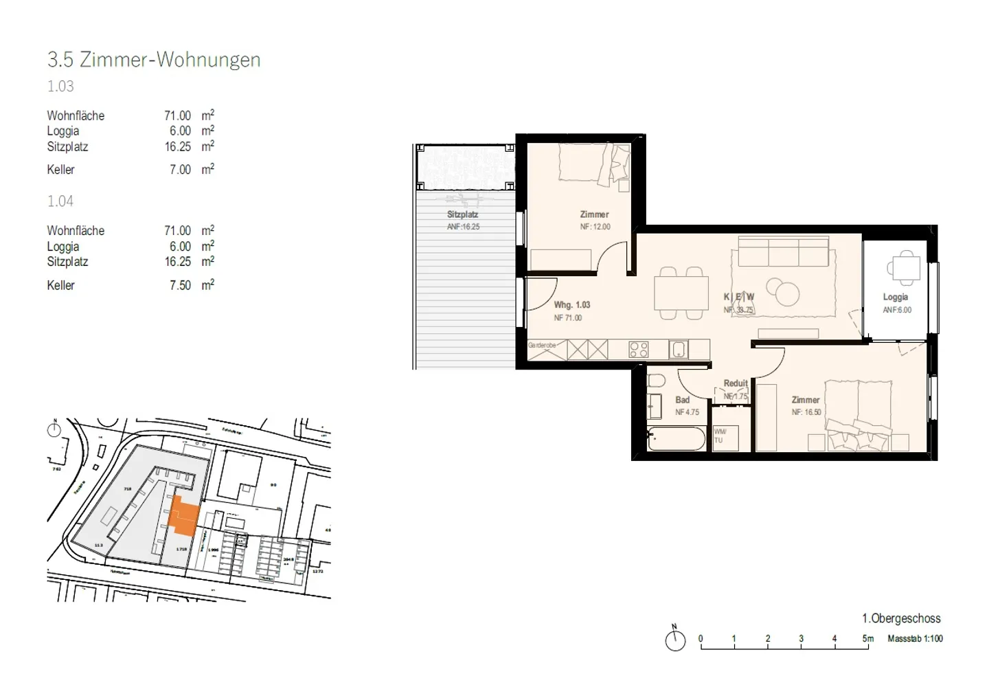 Moderne Wohnung an bester Lage beim Bahnhof - Foto 9 von 9