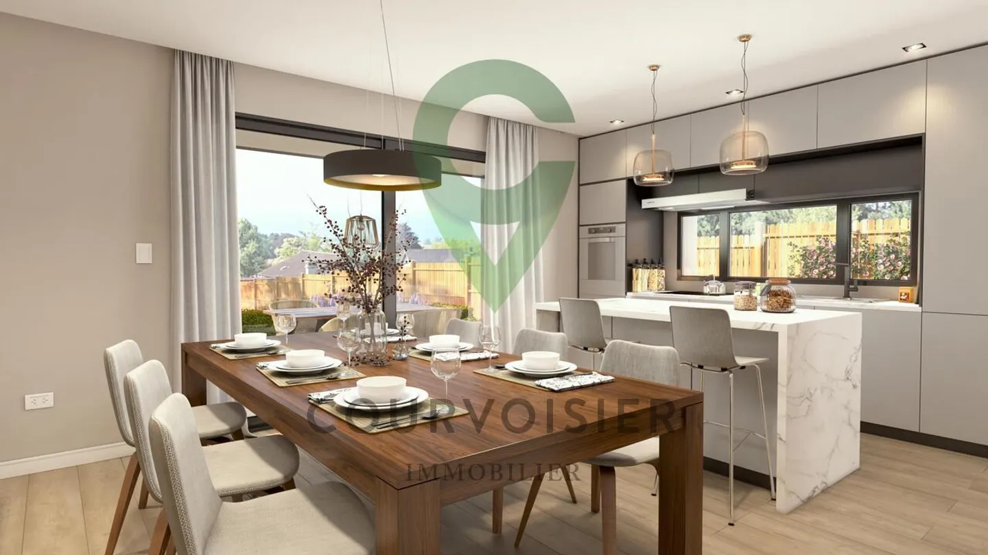Magnifique projet à Aubonne - 4,5 pièces sur plans - Lot 3 - Photo 5 sur 7