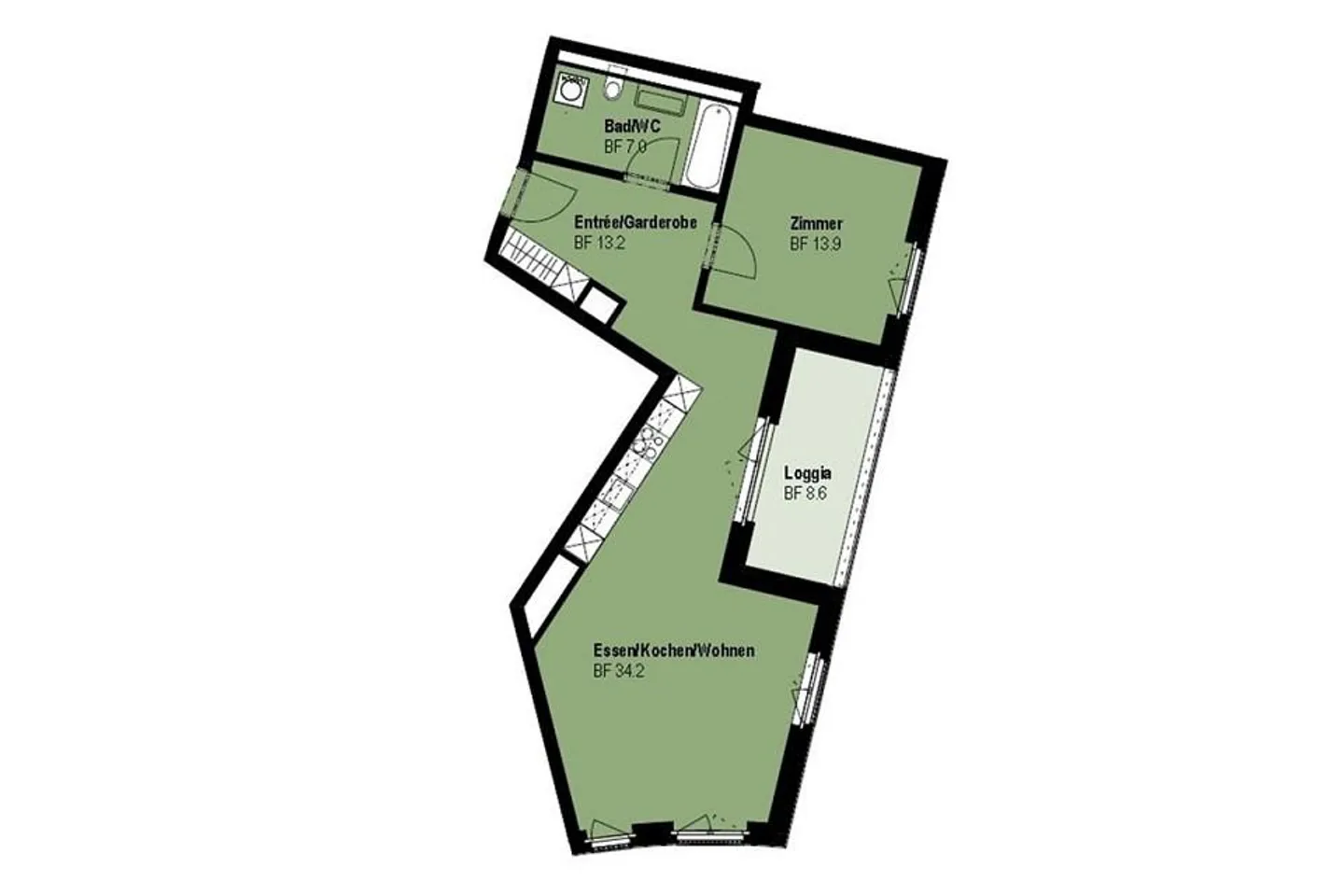 2½-Zimmerwohnung im "Glasi" Bülach - Foto 12 von 13