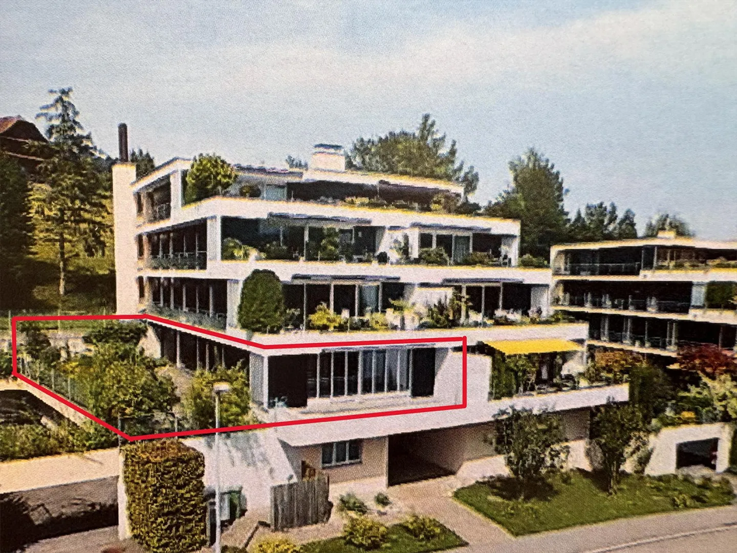 Sunny terrace apartment with a view on the 1st floor - Photo 1 of 14