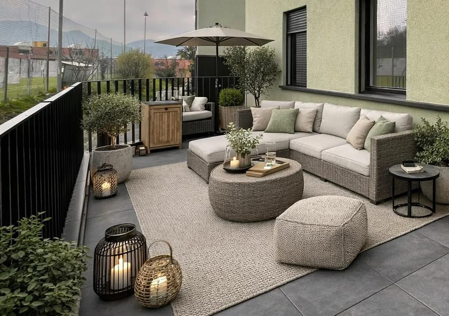NOVAZZANO - NOUVEAU 3.5 PIÈCES AVEC VUE OUVERTE - Photo 7 sur 8
