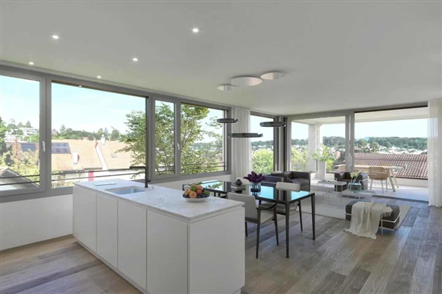 «Attraktive 4.5-Zimmer-EG-Wohnung (217 m² Garten) mit gehobenem Ausbau!» - Foto 5 von 5