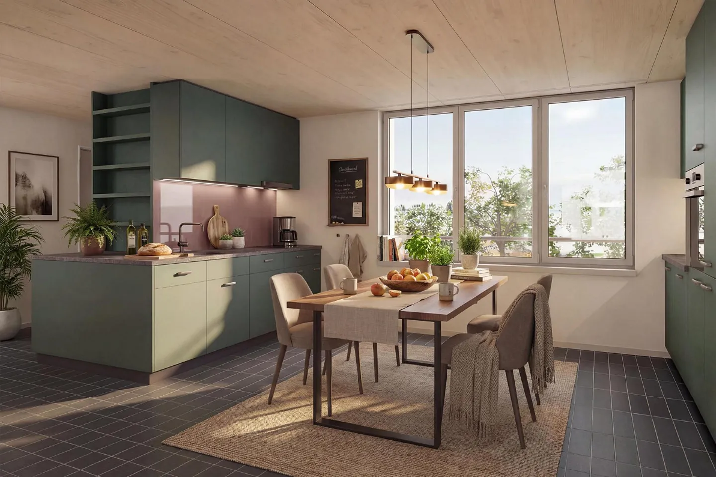 Urbano. Verde. Casa. | Moderni appartamenti di 3,5 stanze - Foto 2 di 4