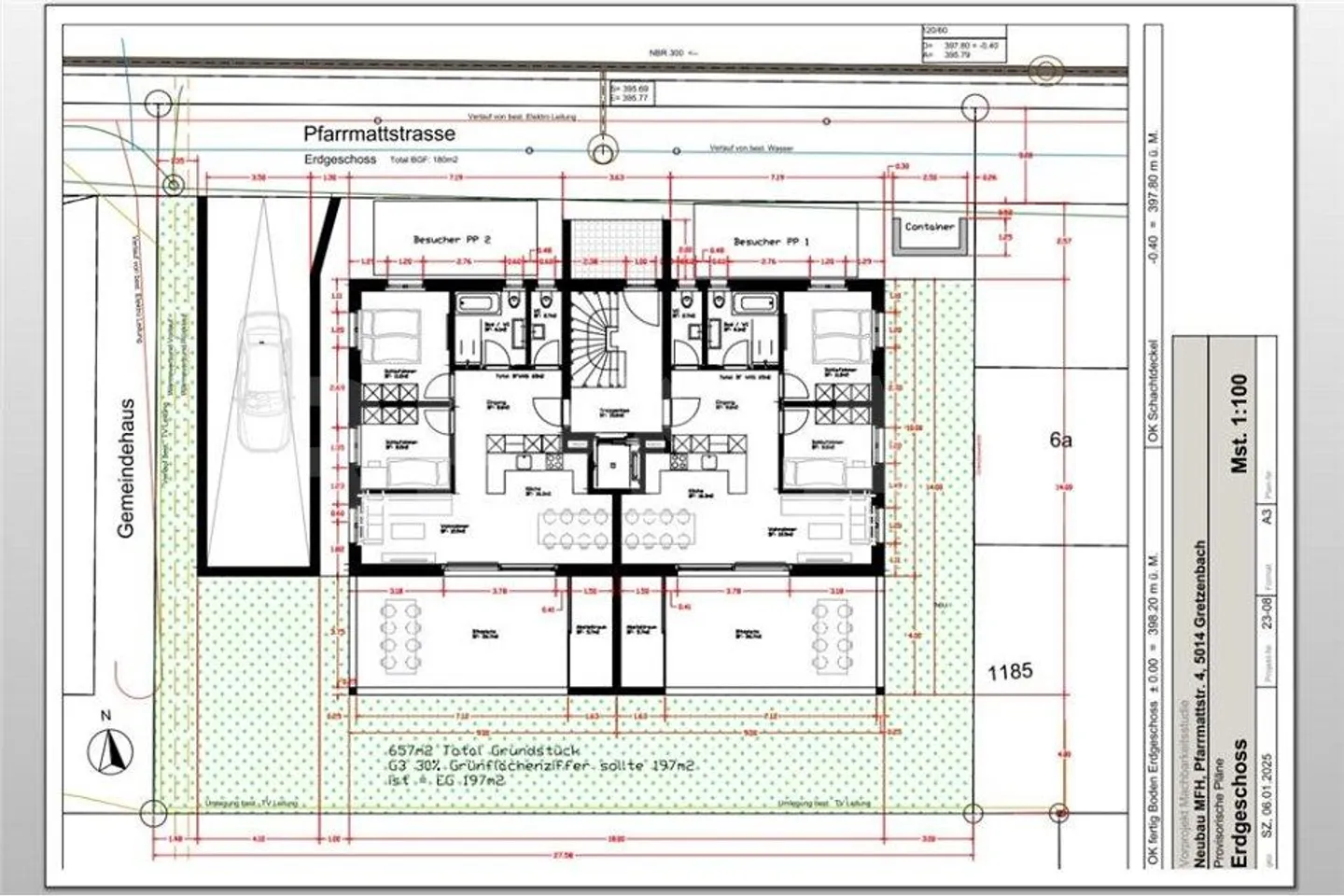 Terrain attractif avec potentiel de maison multifamiliale, entièrement développé, zone K3, AZ 1.0 - Photo 5 sur 13