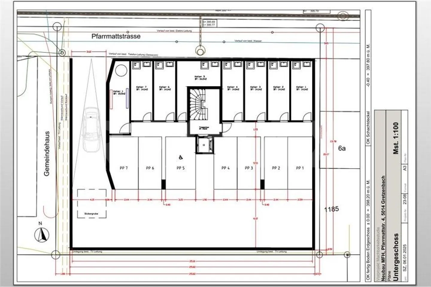 Terrain attractif avec potentiel de maison multifamiliale, entièrement développé, zone K3, AZ 1.0 - Photo 4 sur 13