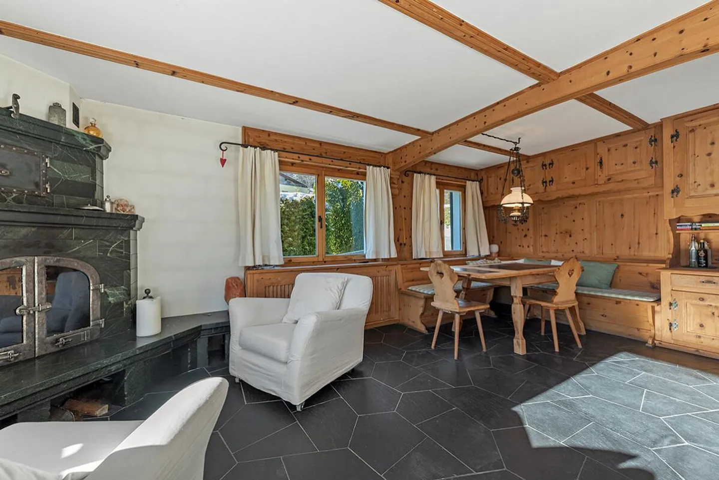 Laax Cons : appartement de vacances calme de 3,5 pièces dans un emplacement prisé - Photo 2 sur 6