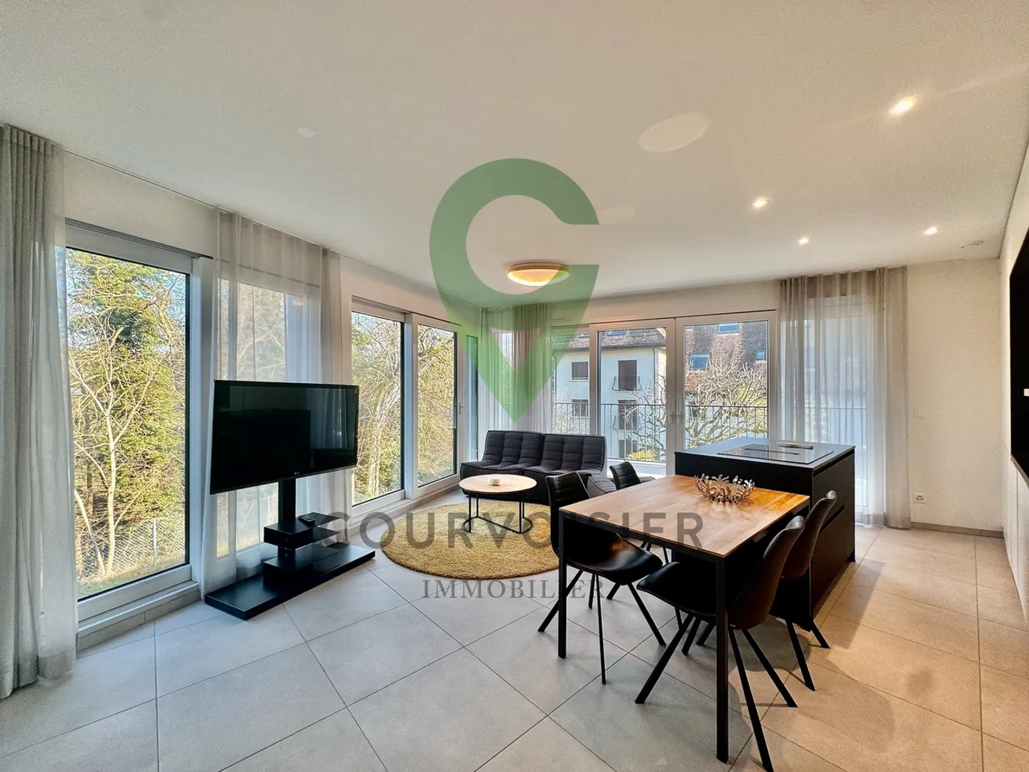 Appartamento nuovo di 2.5 locali con bella terrazza - Nyon - Foto 2 di 7