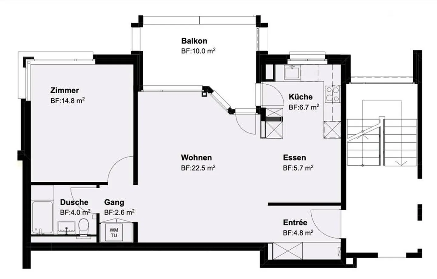 Modernes Apartment im Lindendorf - Foto 9 von 9