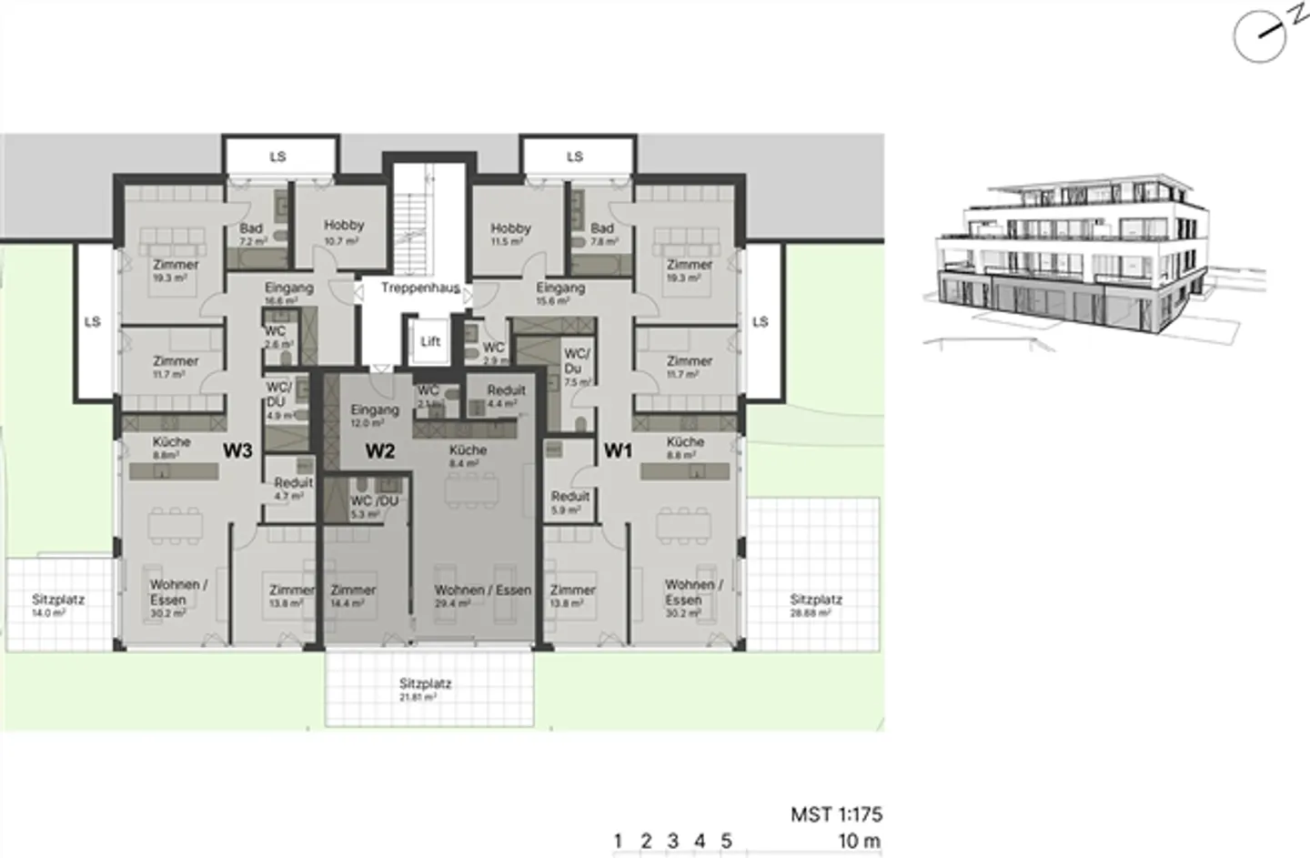 «Attraktive 2.5-Zi.-Gartenwohnung - Barrierefreies Wohnen mit Zukunft» - Foto 5 von 5