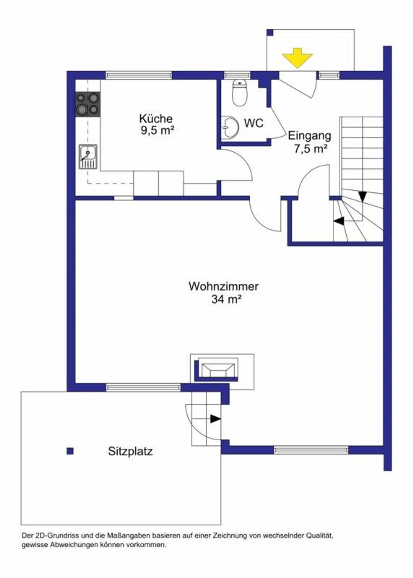 Beautiful 4.5 Room Corner House with Garden - Photo 3 of 15
