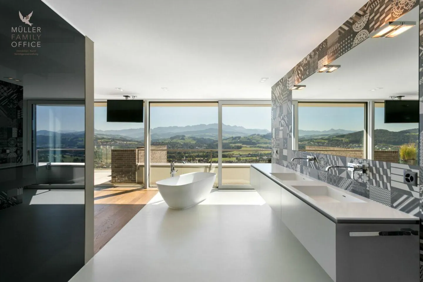 Villa de designer de luxe extraordinaire avec vue imprenable sur le Säntis - Photo 1 sur 13