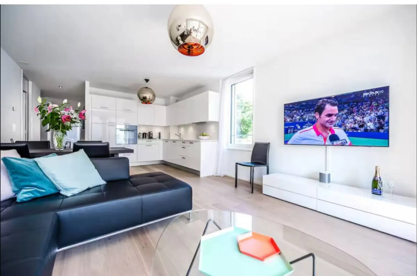 Schöne 3,5-Zimmer-Wohnung in Montreux mit Seeblick - Foto 5 von 13