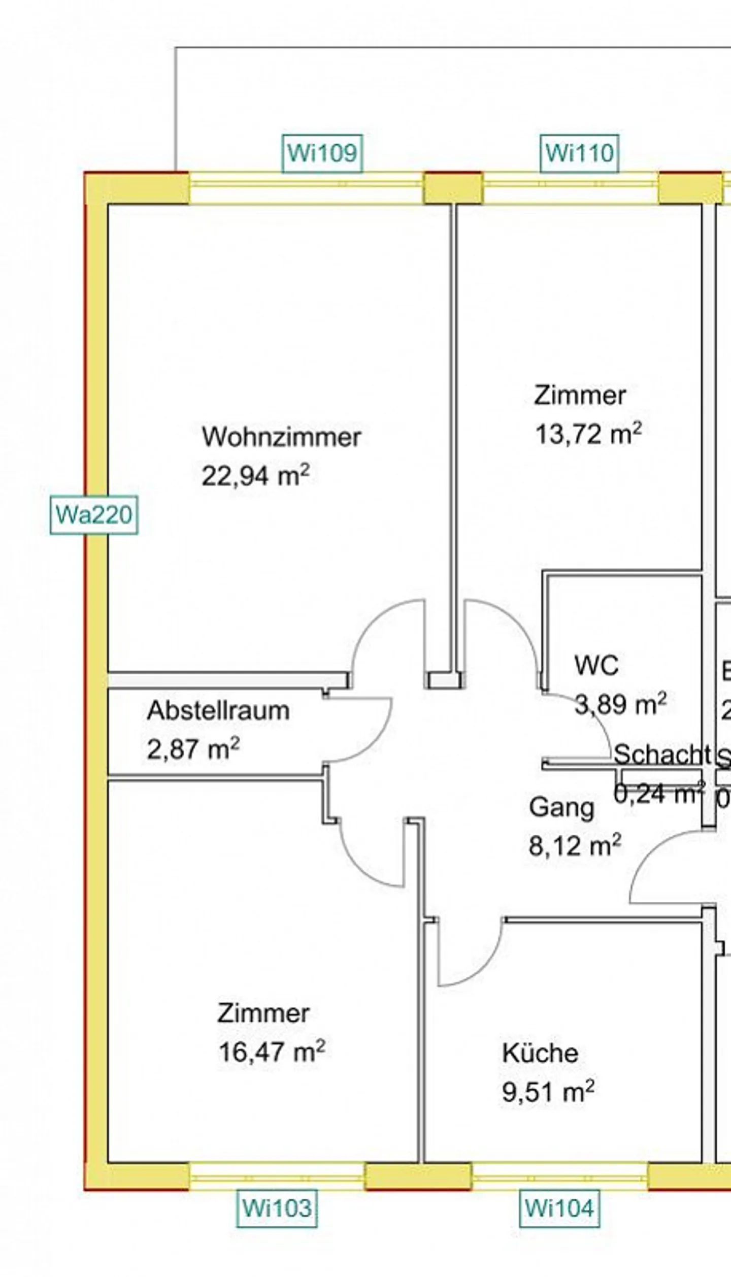 Appartamento 3.5 stanze - Foto 11 di 11