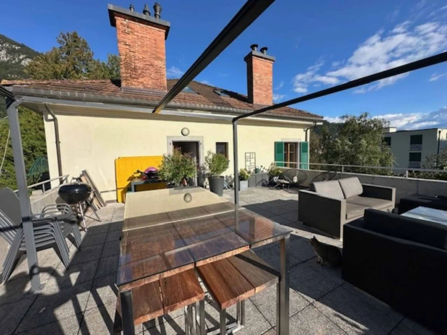 In affitto - Magnifico appartamento di 4,5 stanze con enorme terrazza - Foto 3 di 13