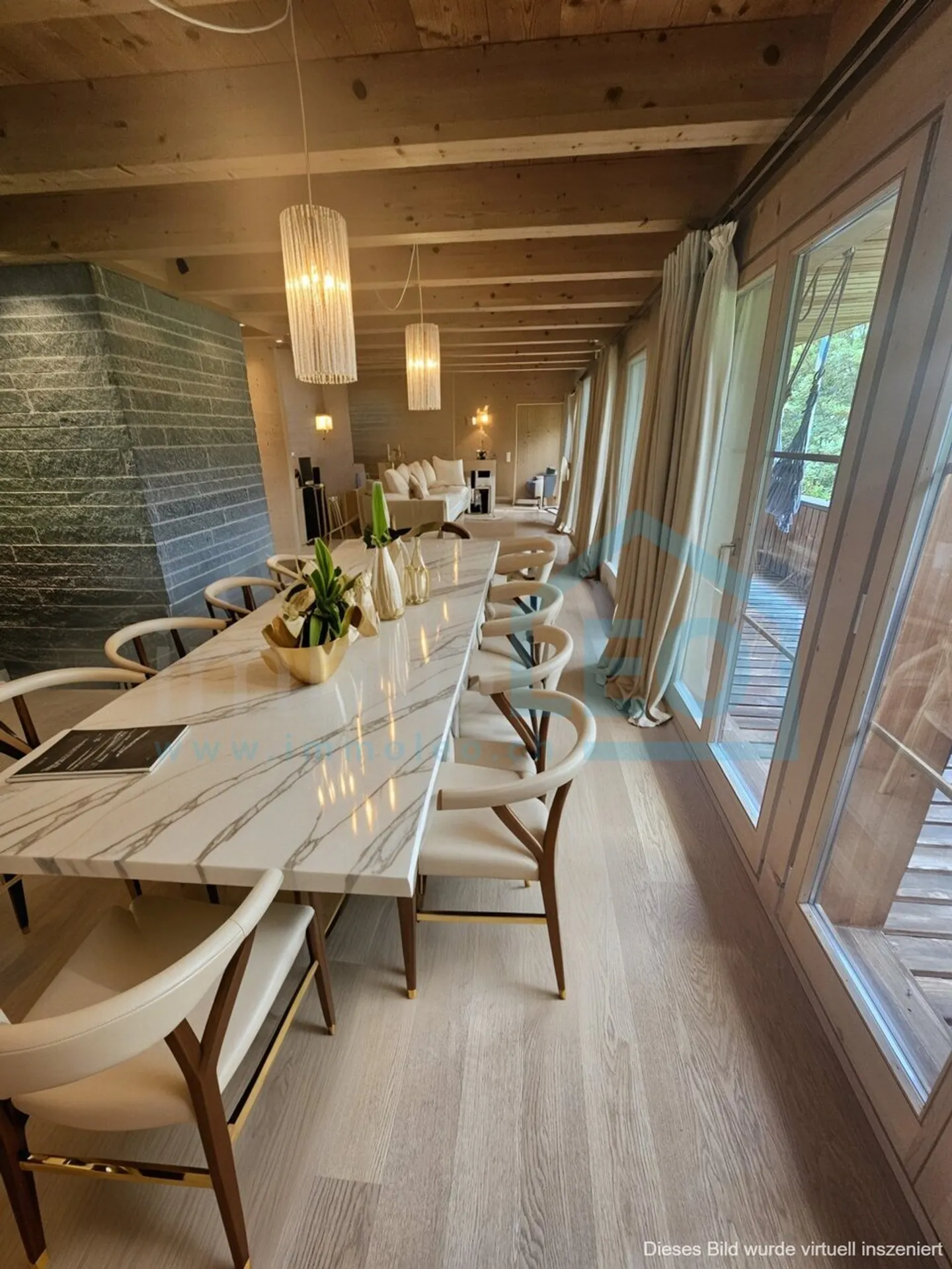 Luxurious chalet with panorama & gallery in Lauenen - Photo 4 of 15