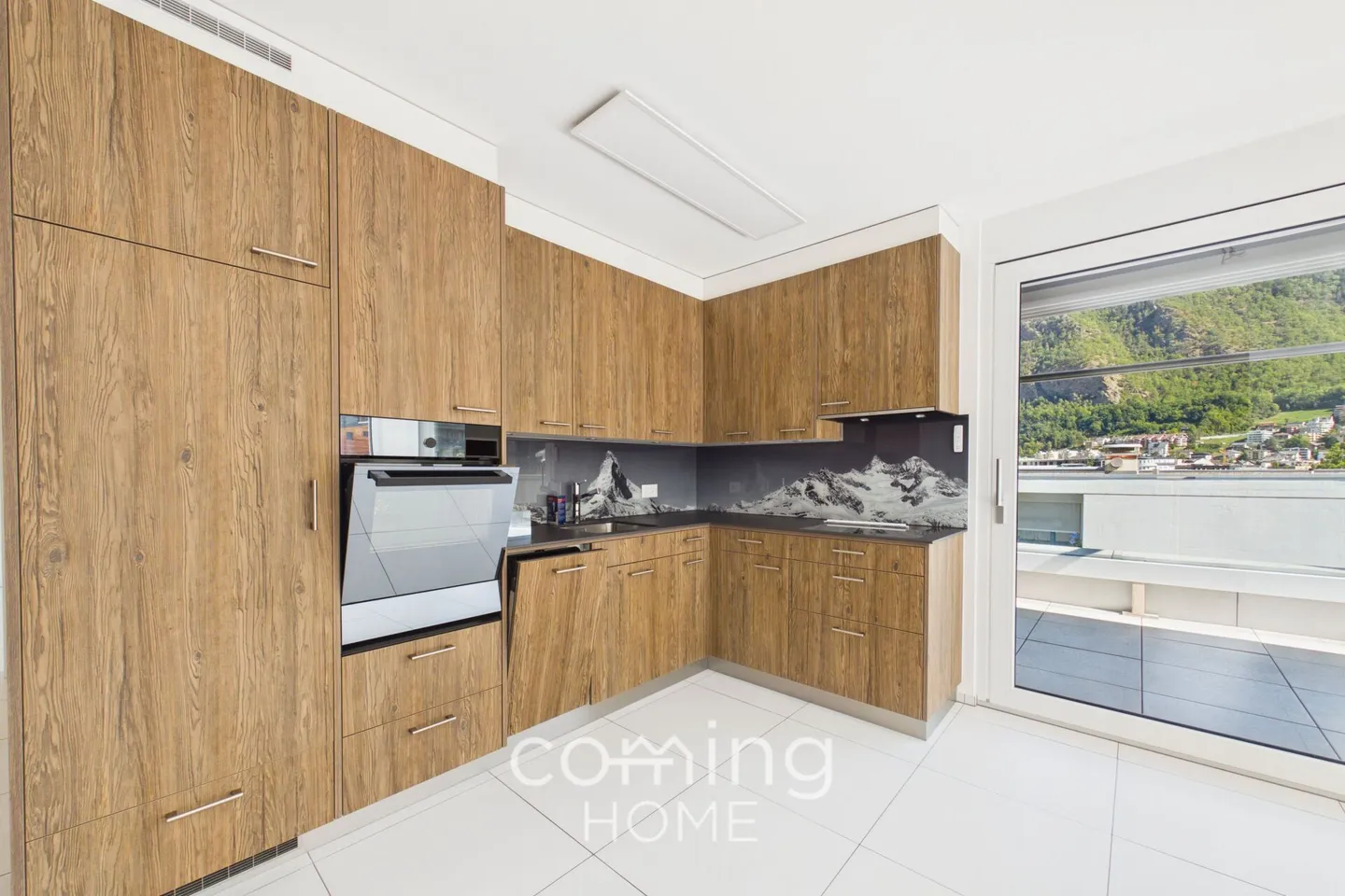 Sunny 3.5-room penthouse apartment in Visp with spacious terrace - Photo 7 of 12