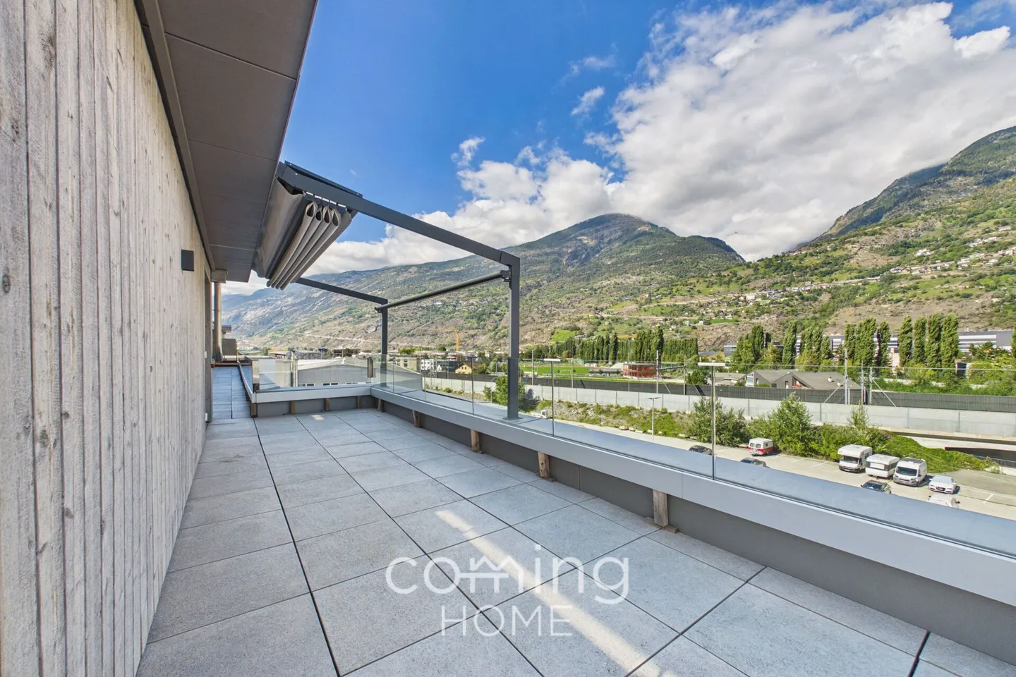 Sunny 3.5-room penthouse apartment in Visp with spacious terrace - Photo 11 of 12