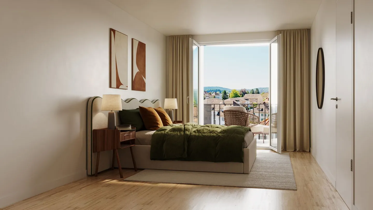 First rental: Gorgeous terrace apartment with a view of Uetliberg - Photo 3 of 10