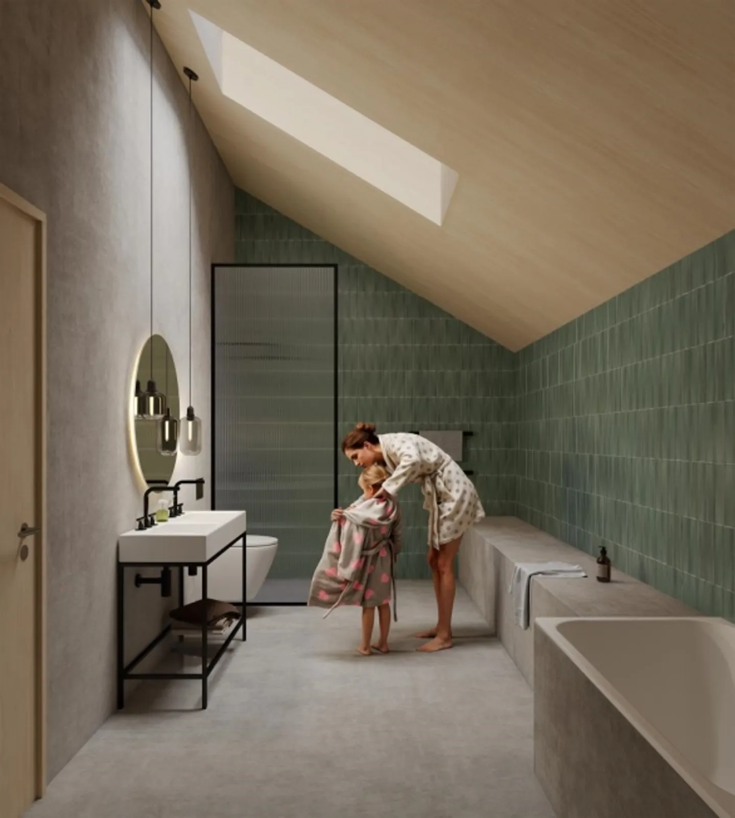 Nouveau projet de construction "Buchen 64" - appartement en attique de 4,5 pièces de haute qualité - Photo 4 sur 5