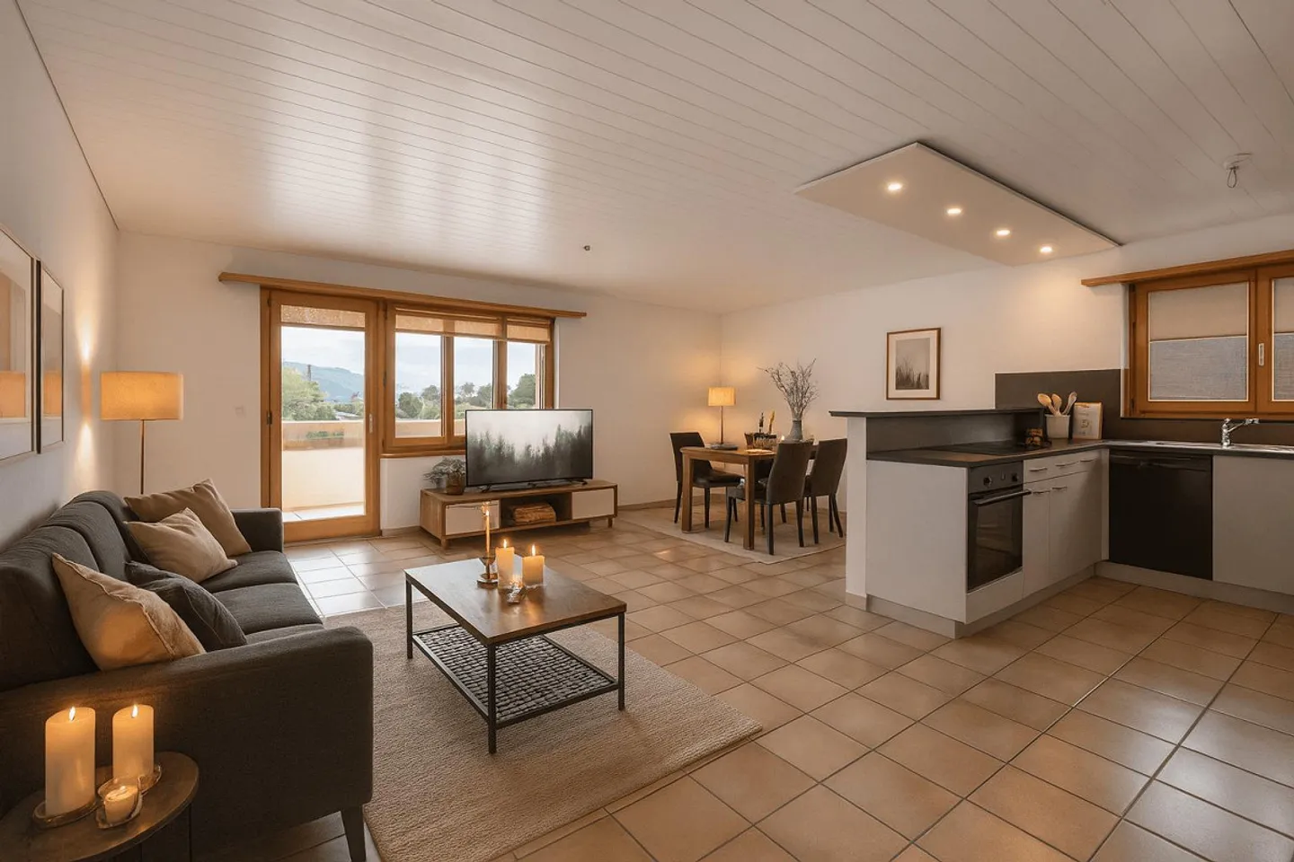 Appartamento luminoso 4.5 stanze a Maienfeld - Foto 1 di 13