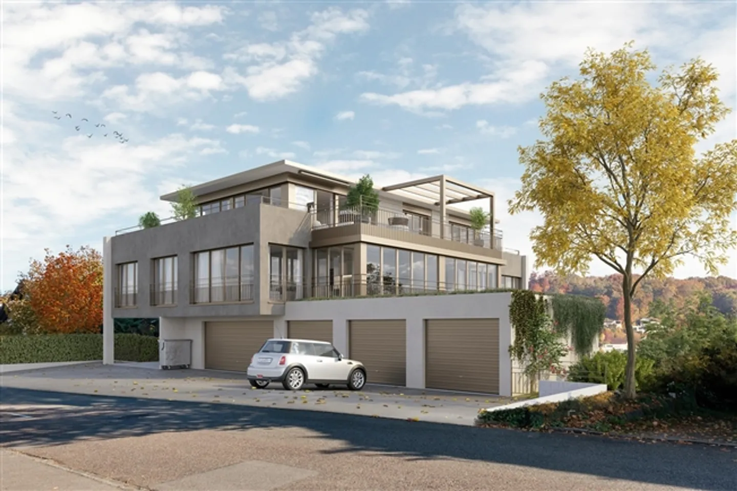 «Exklusive 4.5-Zimmer-Attikawohnung mit atemberaubender Dachterrasse» - Foto 5 von 6