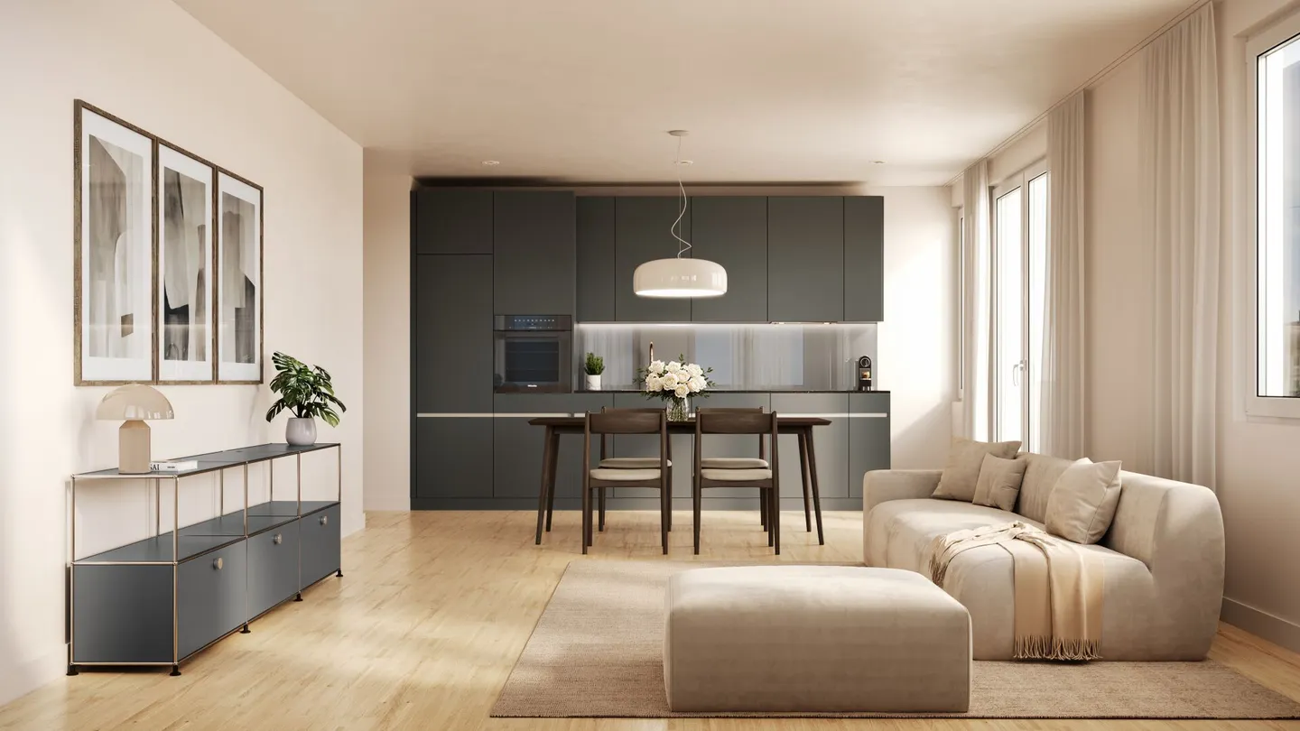 Première occupation à Albisrieden : Appartements neufs de haute qualité au cœur de la ville - Photo 2 sur 10