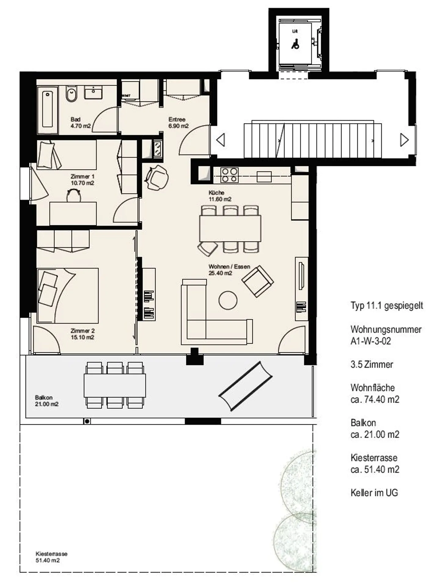 Diventa parte di uno spazio abitativo e di vita sostenibile in stile urbano! - Foto 5 di 5