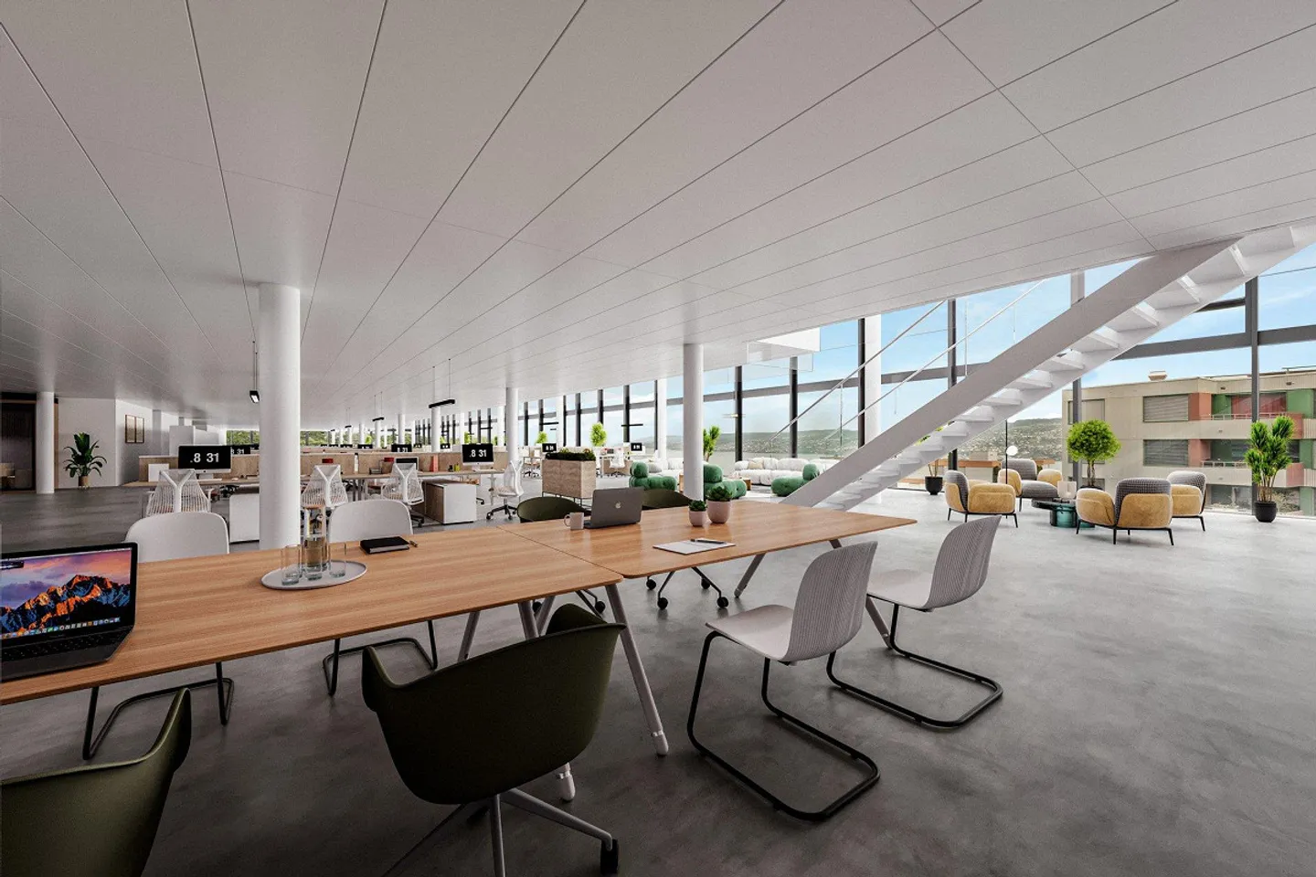 Espaces de bureau attrayants à la gare de Horgen Oberdorf - Photo 5 sur 13