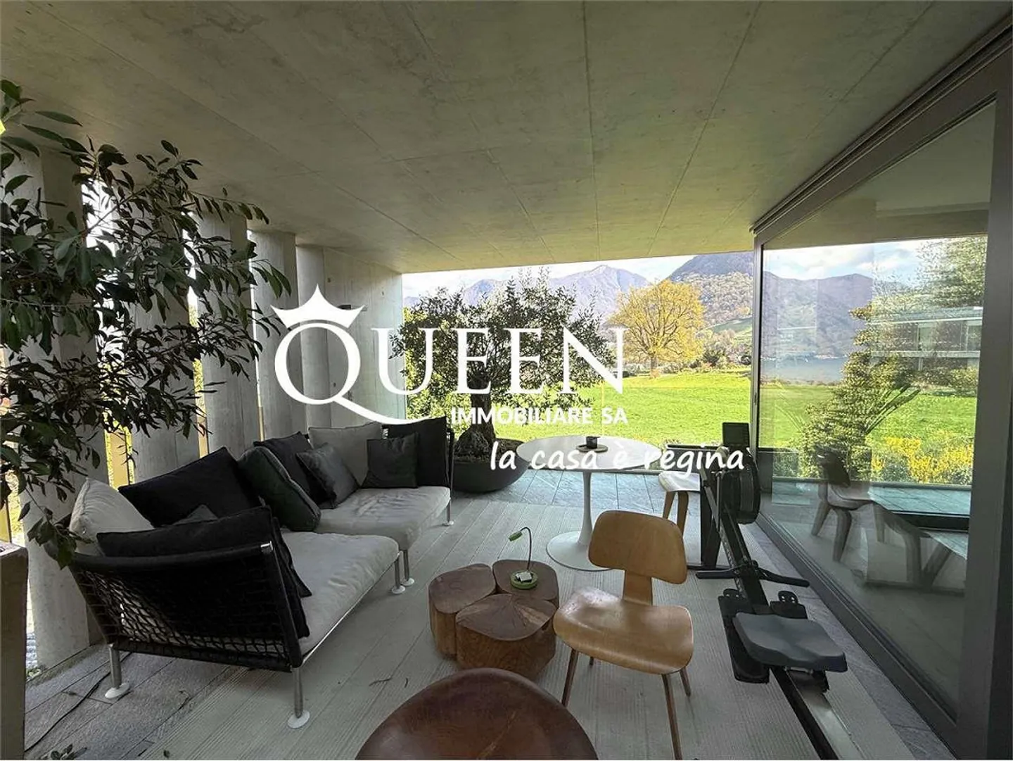 Gentilino: bright and exclusive 4.5-room penthouse, 180 sqm. with splendid - Photo 7 of 13