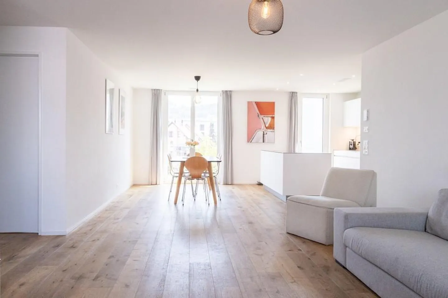 Appartement moderne lumineux avec vue à Wetzikon - Photo 4 sur 13