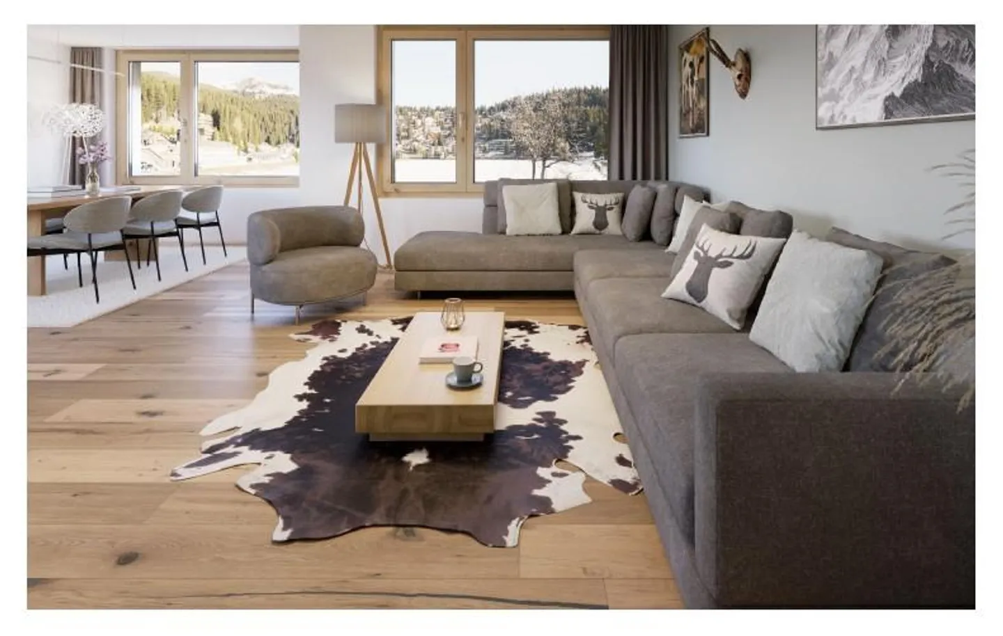 Exklusives Apartment in Arosa - Foto 2 von 10