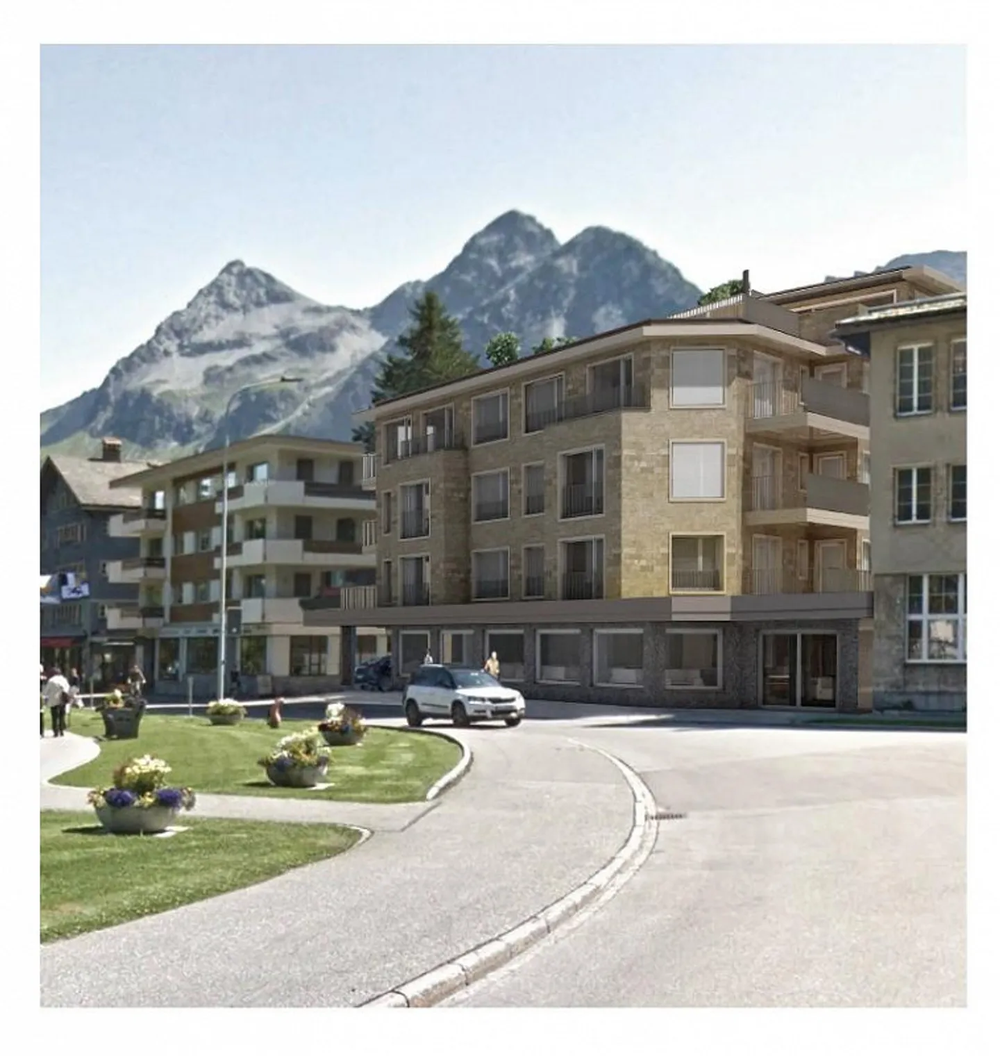Exklusives Apartment in Arosa - Foto 4 von 10